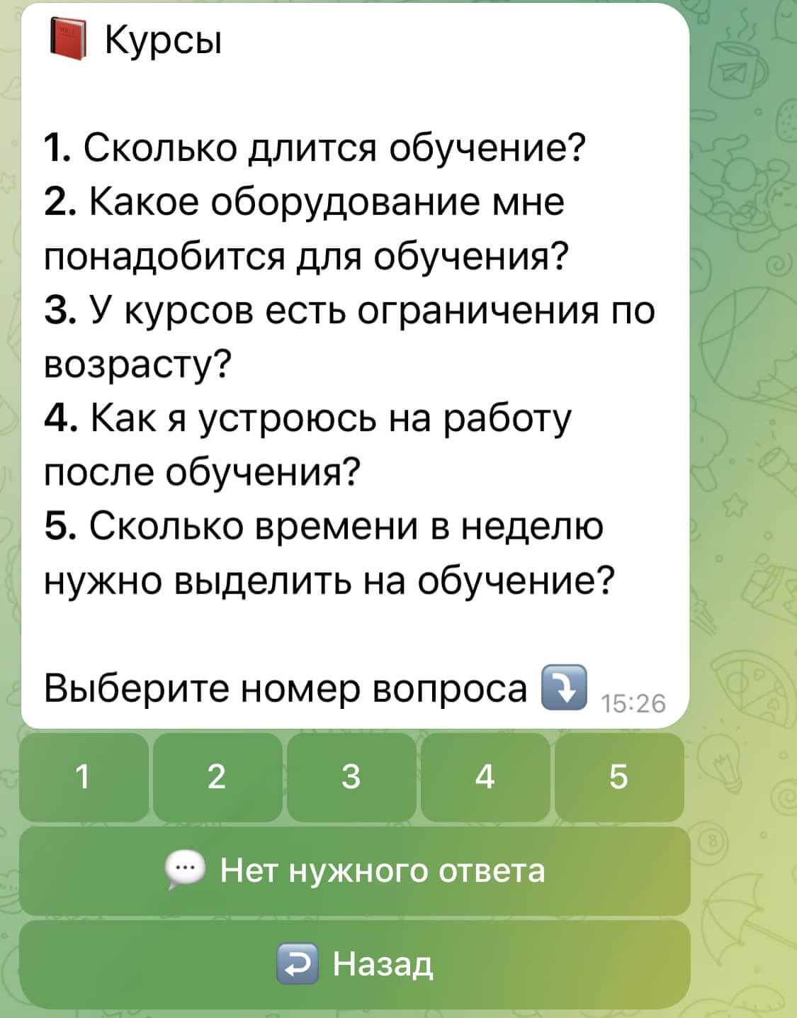 Telegram бот - для автоматизации онлайн-записи бесплатно