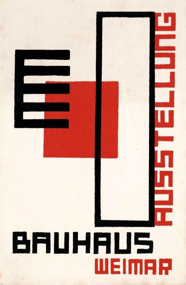 Плакат Bauhaus 