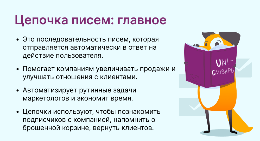 цепочка писем это